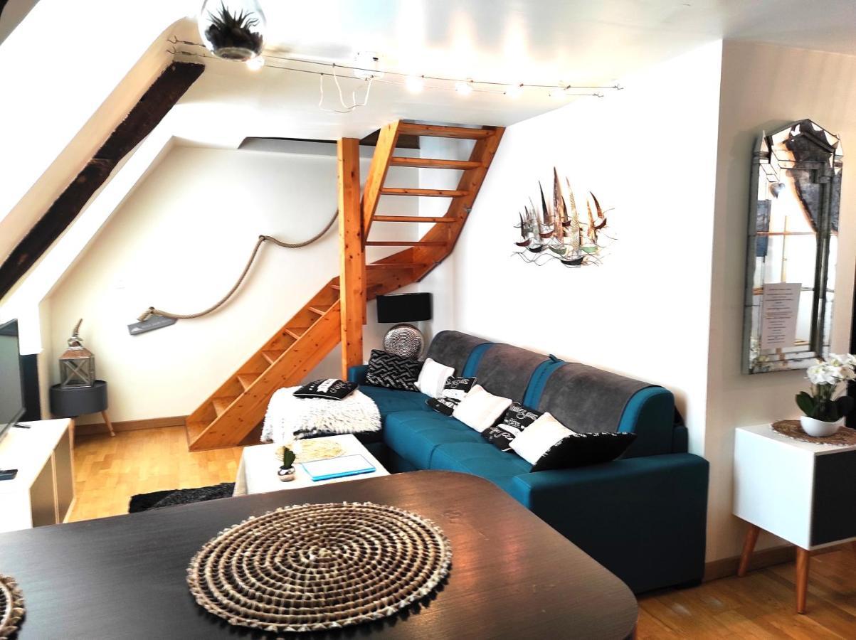 Appartement Saint Malo Vue Sur Mer Et Sur Intra Muros, Ferry, Plage Et Commerces A 50 M Eksteriør bilde